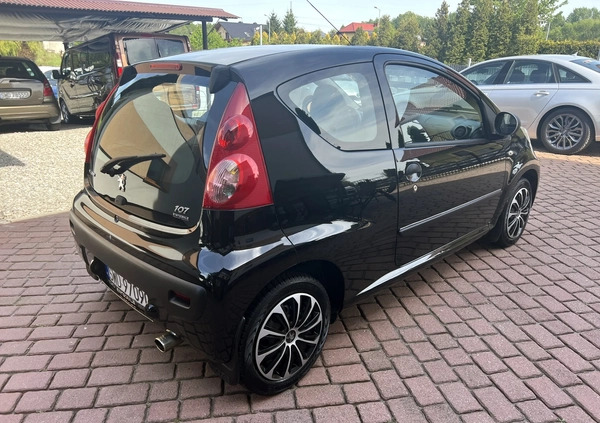 Peugeot 107 cena 11500 przebieg: 72000, rok produkcji 2007 z Rydułtowy małe 529